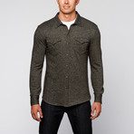 Button-Up Western Knit // Black (S)