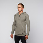 Truth Substance // Hoodie + Kangaroo Pocket // Grey (S)