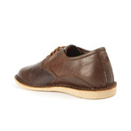 Anago Low-Top Sneaker // Brown + Yellow (US: 8)