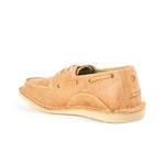 Lomayo Leather Boat Shoe // Camel (US: 7)