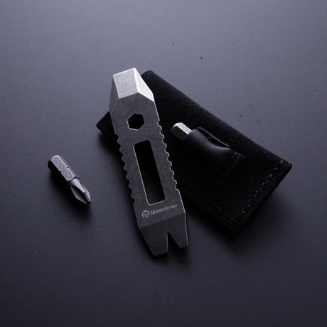 Pocket Tool Saw // Leather Pocket + Bit