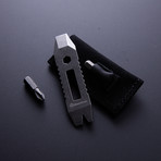 Pocket Tool Saw // Leather Pocket + Bit