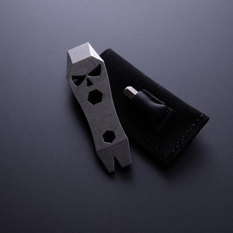 Pocket Tool Guru // Leather Pocket + Bit