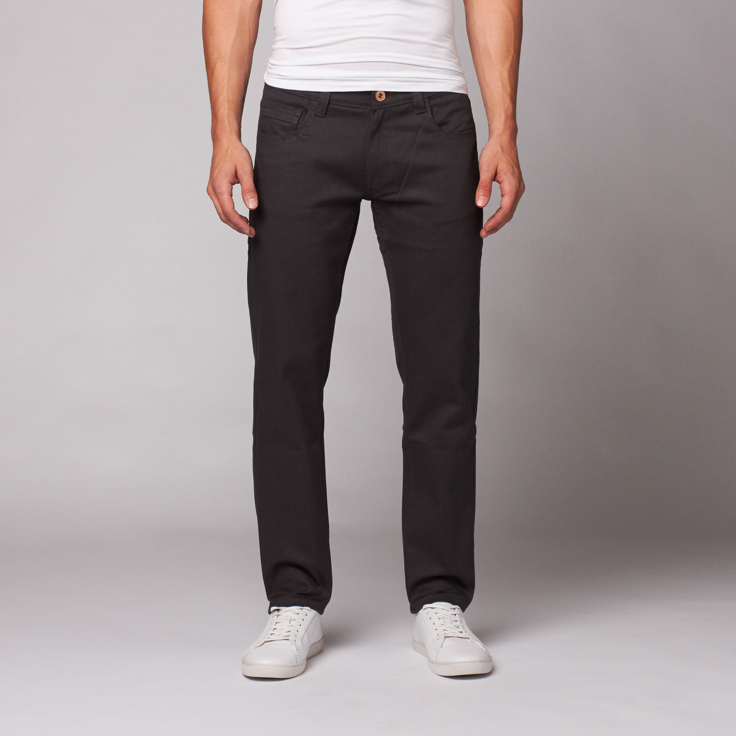 Truth Substance // Skinny Stretch Twill Pant // Charcoal (30WX30L ...