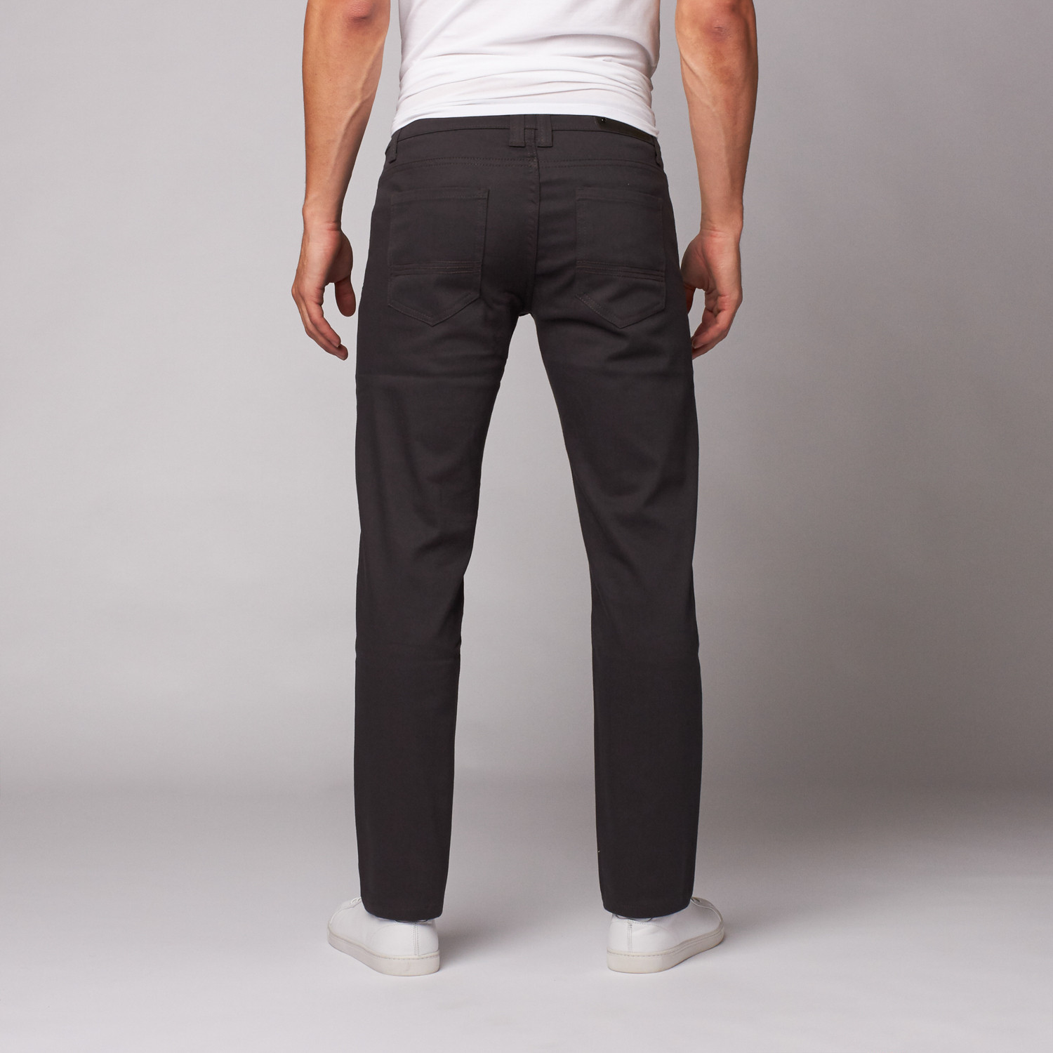 Truth Substance // Skinny Stretch Twill Pant // Charcoal (30WX30L ...