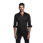 ARMIN Button-Up // Black (XL)