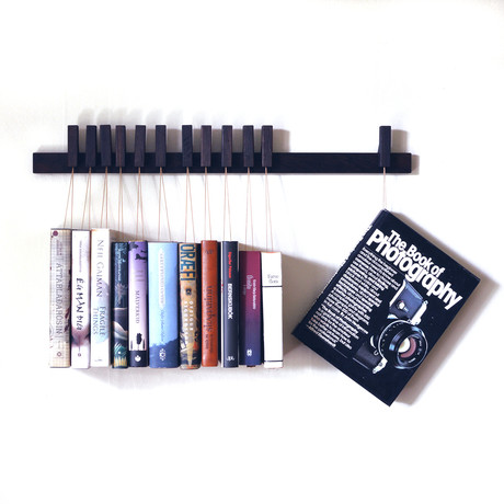 Book Rack // Fumed Oak