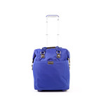 Contempo Foldable 2 Wheeled Fashion Tote // 18in (Black)