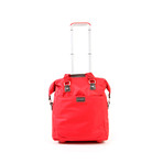 Contempo Foldable 2 Wheeled Fashion Tote // 18in (Black)