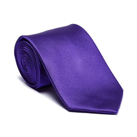 Silk Tie // Purple