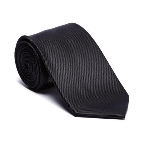 Silk Tie // Black