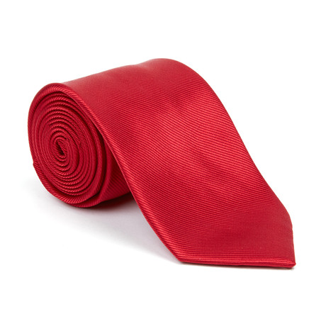 Silk Tie // Red