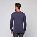 Constellation Long-Sleeve Tee // Navy (L)