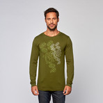 DNA Long-Sleeve Tee // Olive (L)