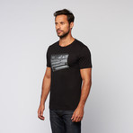 Music Synthesizer Tee // Black (S)