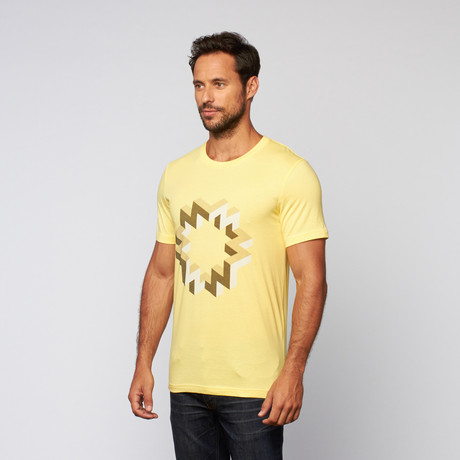What Way Is Up Tee // Yellow (S)