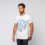 Exploded Cube Tee // White (M)