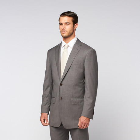 William Siubon // Monaco Italian Wool Suit // Grey (US: 40R)