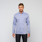 Button Down Dress Shirt // Blue (S)