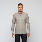 Button Down Dress Shirt // Grey (L)