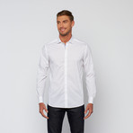 Button Up Dress Shirt // White (L)