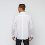 Button Up Dress Shirt // White (L)
