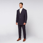 William Siubon // Milano Italian Wool Suit // Navy (US: 46R)