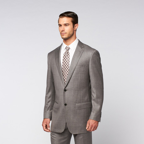 William Siubon // Forenza Italian Wool Suit // Dark Grey (US: 40R)