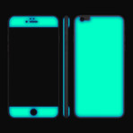 Glow Gel Combo // Navy + Neon Green // iPhone 6/6S (iPhone 6/6s Plus)