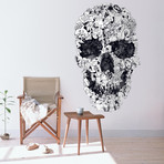 Doodle Skull (21"W x 35"H)