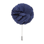 Lapel Pin // Navy Blue