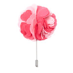 Lapel Pin // Bright Pink + Light Pink