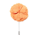 Lapel Pin // Orange