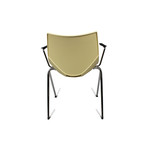 Shell Indoor Chair with Armrest // Set of 2 (Beige)