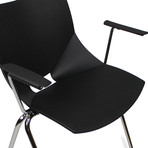 Shell Indoor Chair with Armrest // Set of 2 (Beige)