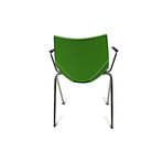 Shell Indoor Chair with Armrest // Set of 2 (Beige)