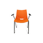 Shell Indoor Chair with Armrest // Set of 2 (Beige)