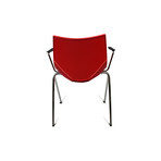 Shell Indoor Chair with Armrest // Set of 2 (Beige)