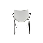 Shell Indoor Chair with Armrest // Set of 2 (Beige)