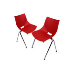 Shell Indoor Chair // Set of 2 (Beige)