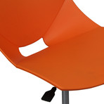 Shell Office Chair (Orange)