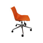 Shell Office Chair (Orange)