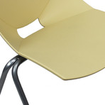 Shell Outdoor Chair // Set of 2 (Beige)