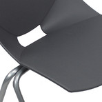 Shell Outdoor Chair // Set of 2 (Beige)