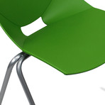 Shell Outdoor Chair // Set of 2 (Beige)