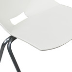 Shell Outdoor Chair // Set of 2 (Beige)