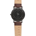 Morecambe // Dark Brown Leather Strap