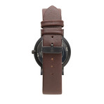 Morecambe // Dark Brown Leather Strap