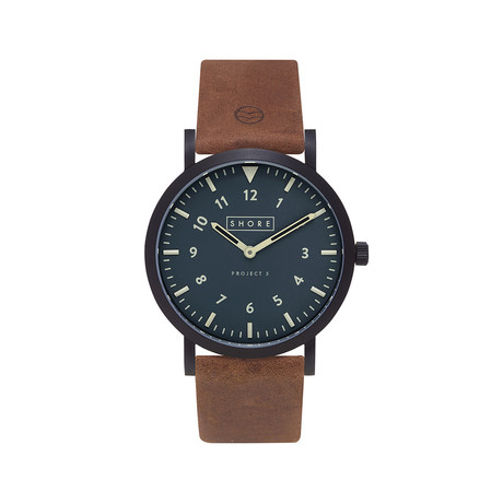 Morecambe // Light Brown Leather Strap