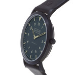 Morecambe // Black Leather Strap